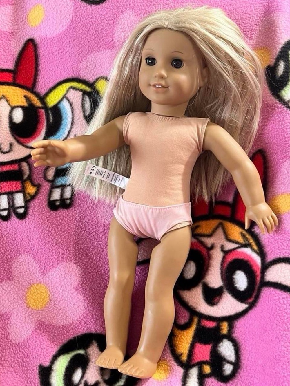American Girl Doll 18” Julie Blonde Hair